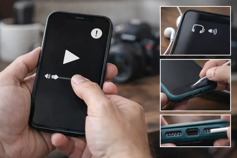 Troubleshooting smartphone speaker issues